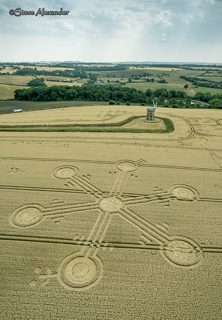 aerial of Harbury from tt