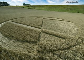 aerial of Chirton Bottom from tt