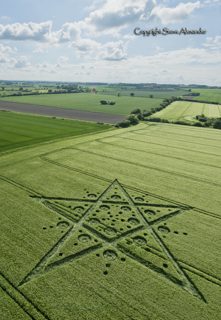 aerial of Broad Hinton from tt