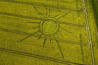 aerial of Avebury