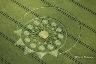 aerial of Owlesbury from tt