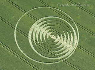 aerial of Tichborne from tt