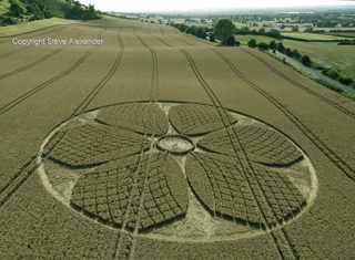 aerial of Westbury from tt