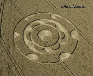 aerial of Yarnbury Castle from tt