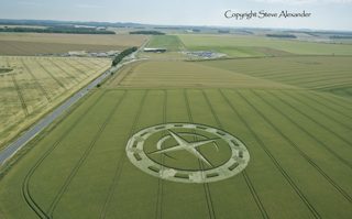 aerial of Stonehenge from tt