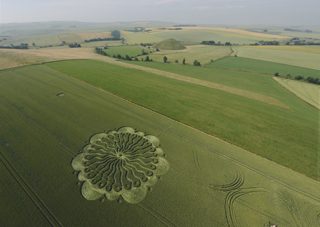 aerial of Waden Hill