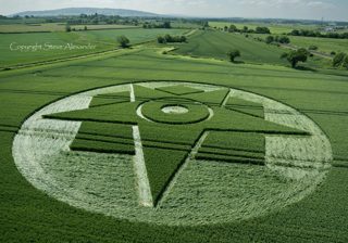 aerial of Besford from tt