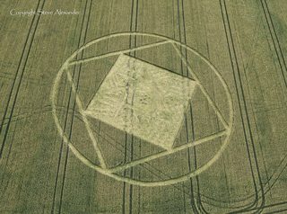 aerial of Etchilhampton from tt