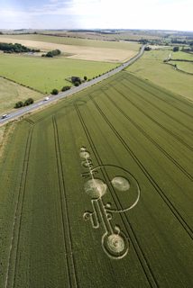aerial of Avebury