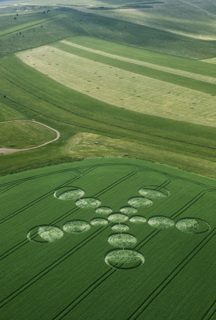 aerial of Beckhampton