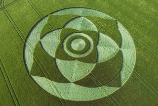 aerial of Wexcombe