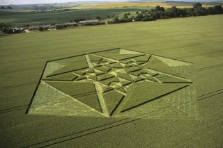 aerial of Avebury