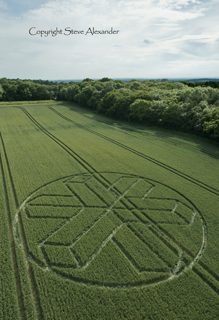 aerial of Horsham from tt
