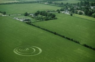 aerial of Penton Grafton from tt