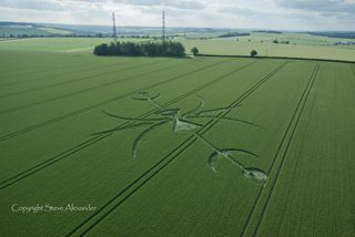 aerial of Stoford from tt