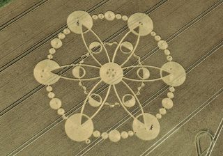 aerial of Windmill Hill from tt