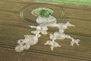 aerial of Hinton Down