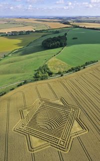 aerial of Whitefield Hill from tt