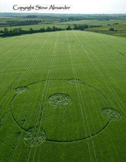 aerial of Yatesbury