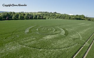 aerial of Winchester from tt
