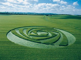 aerial of Berwick Bassett