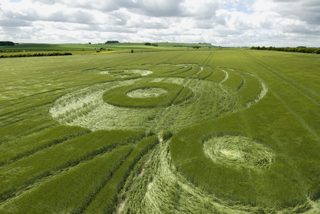aerial of Windmill Hill from tt