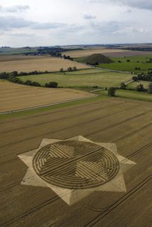 aerial of West Kennett
