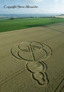 aerial of Wayland's Smithy