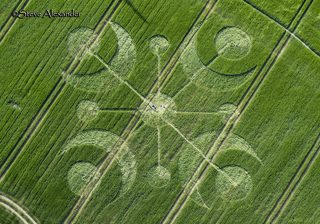 aerial of Buckland Down from tt