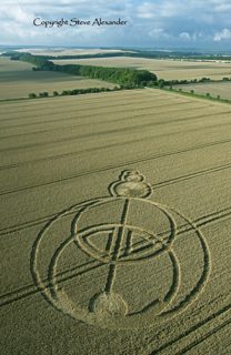 aerial of Wayland's Smithy