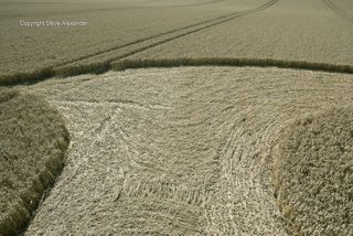 aerial of Beckhamtpon from tt