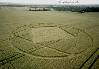 aerial of Etchilhampton from tt