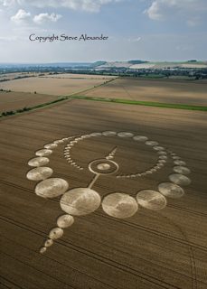 aerial of Etchilhampton from tt