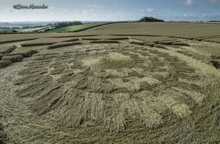 aerial of Hackpen Hill from tt