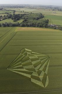 aerial of All Cannings from tt