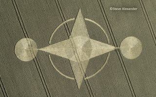 aerial of Preston Candover from tt