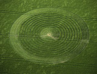 aerial of Beckhampton