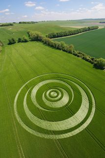aerial of Winterbourne Monkton