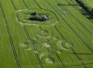 aerial of Buckland Down from tt