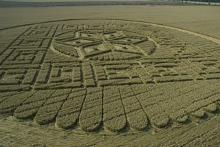 aerial of Uffington from tt