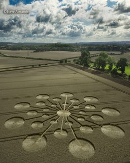 aerial of Charlton from tt