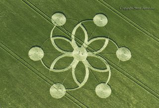 aerial of Chicklade from tt