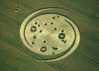 aerial of West Stowell from tt