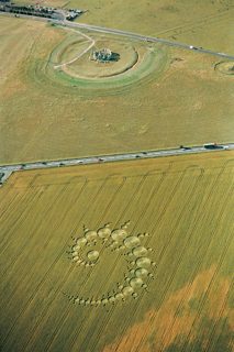 aerial of Stonehenge
