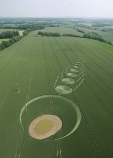 aerial of Martinsell Hill from tt