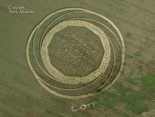 aerial of Cherhill from tt