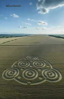 aerial of Etchilhampton from tt