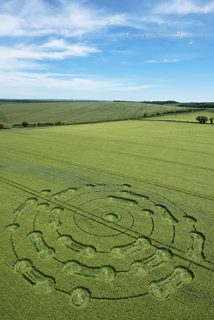 aerial of Chilcomb from tt