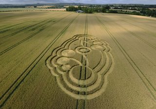aerial of Liddington Castle