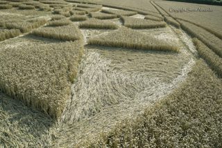 aerial of Highworth from tt